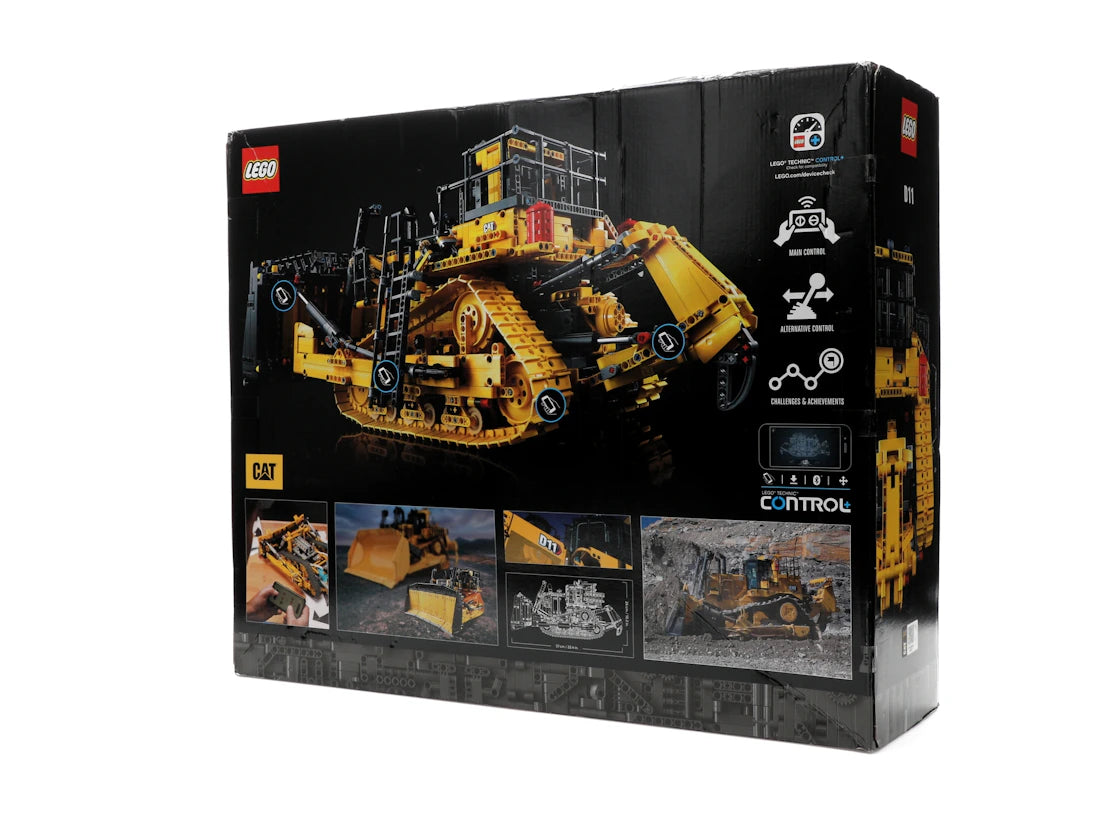 LEGO Technic App-Controlled Cat D11 Bulldozer Set 42131 Yellow/Black - vue secondaire B