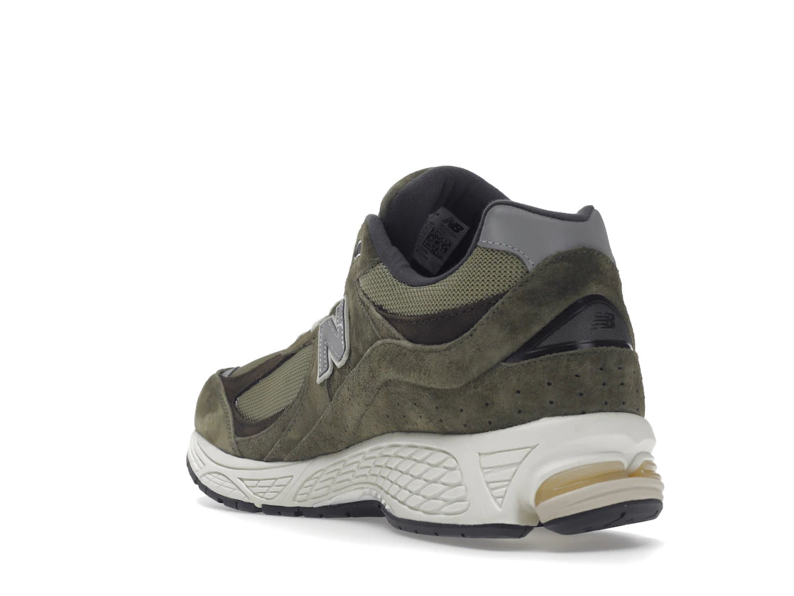 New Balance 2002R Olivbraun - vue secondaire B