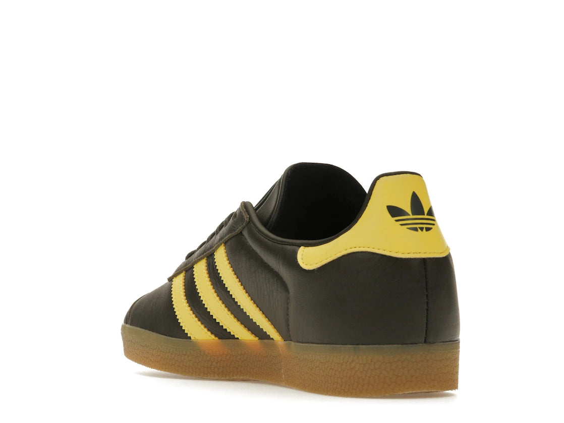 adidas Gazelle Shadow Olivgelb Gummi - vue secondaire B