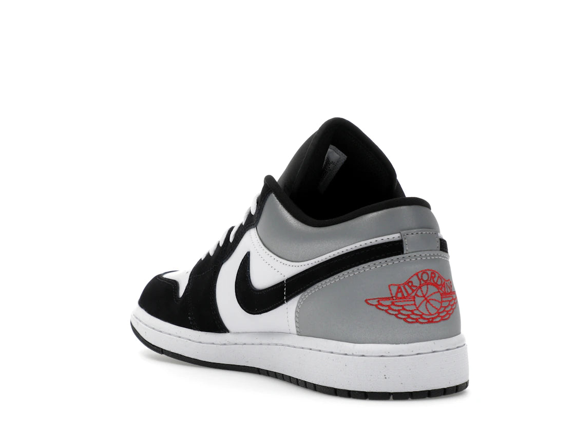 Jordan 1 Low SE White Fire Red Black Matte Silver - vue secondaire B