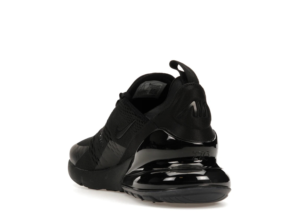 Nike Air Max 270 Triple Black - vue secondaire B