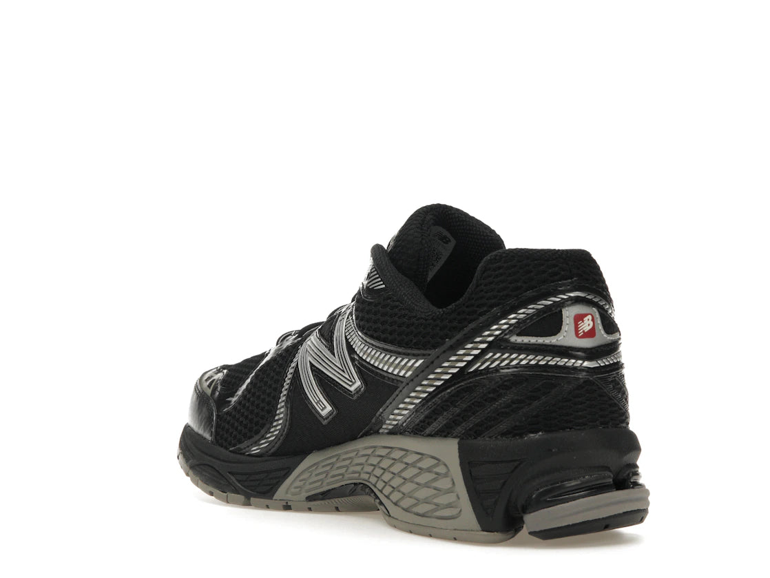 New Balance 860v2 Black Silver - vue secondaire B