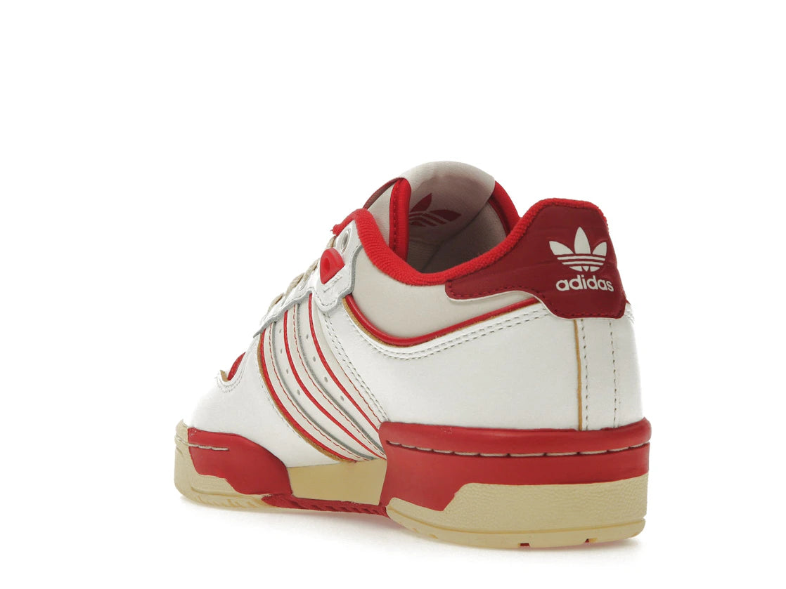 adidas Rivalry Low 86 Core White Off White Team Power Red - vue secondaire B