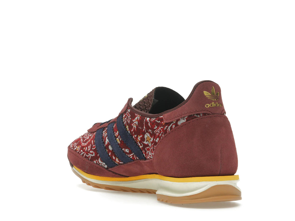 adidas SL 72 OG Shadow Red Maroon Bright Gold (Women's) - vue secondaire B