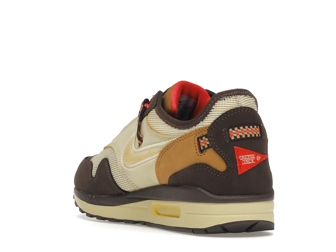 Nike Air Max 1 Travis Scott Cactus Jack Baroque Brown - vue secondaire B