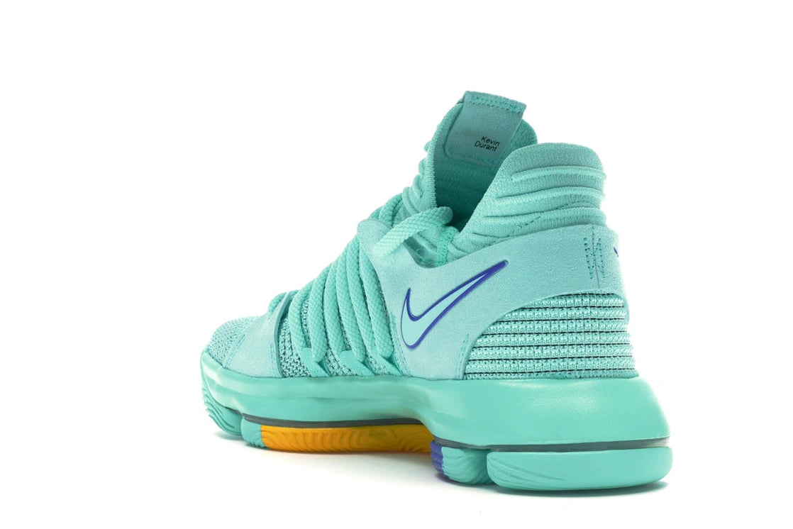 Nike KD 10 Hyper Turquoise - vue secondaire B