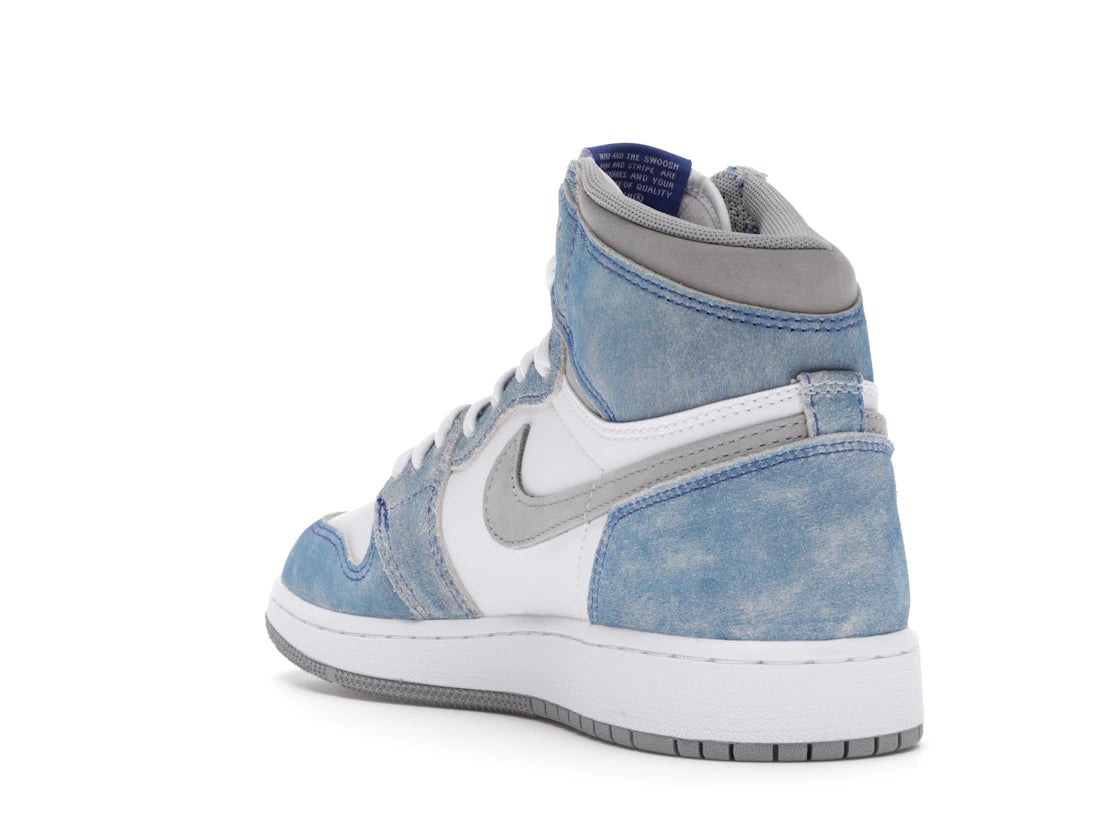 Jordan 1 Retro High Hyper Royal Smoke Grey (GS) - vue secondaire B