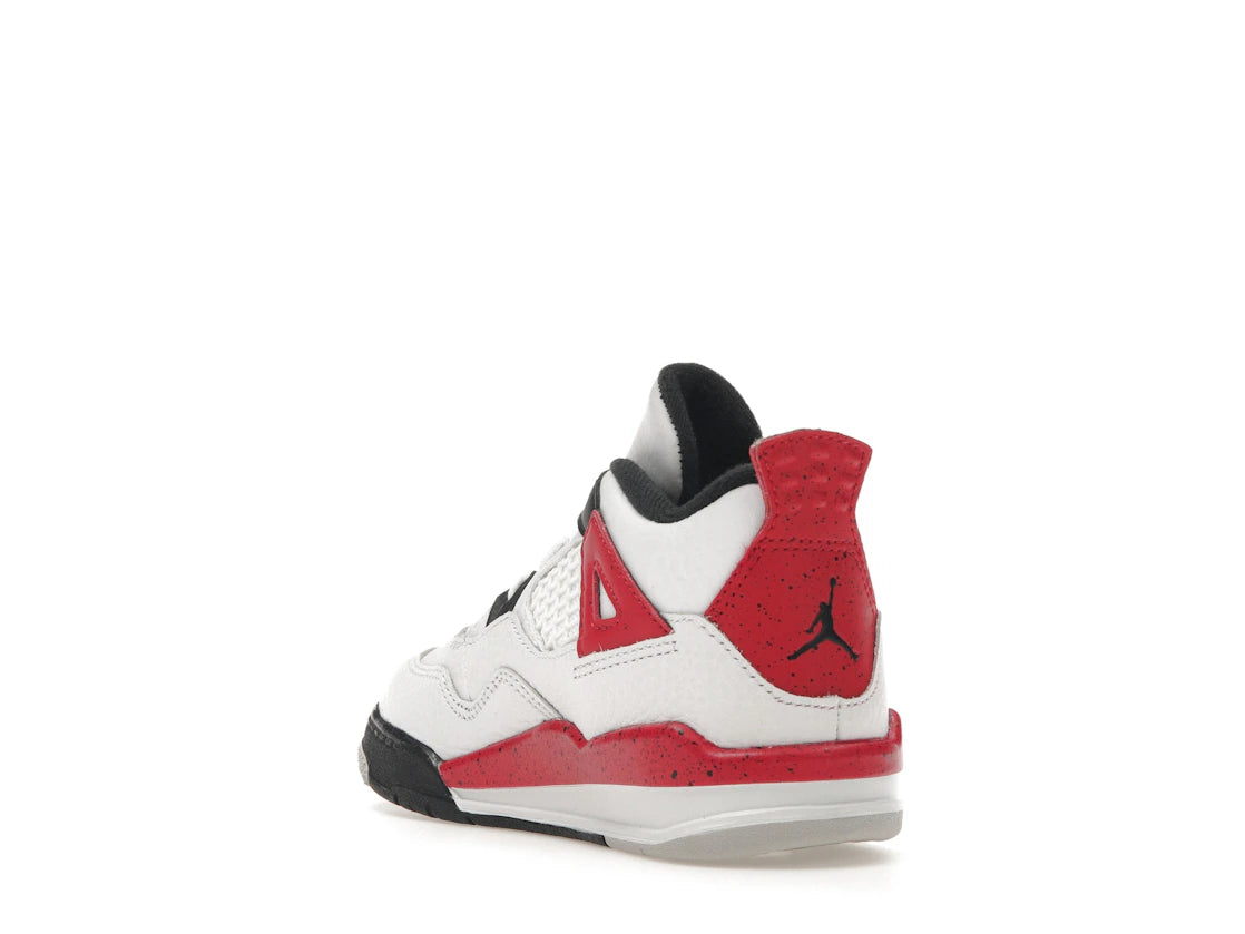 Jordan 4 Retro Red Cement (TD) - vue secondaire B