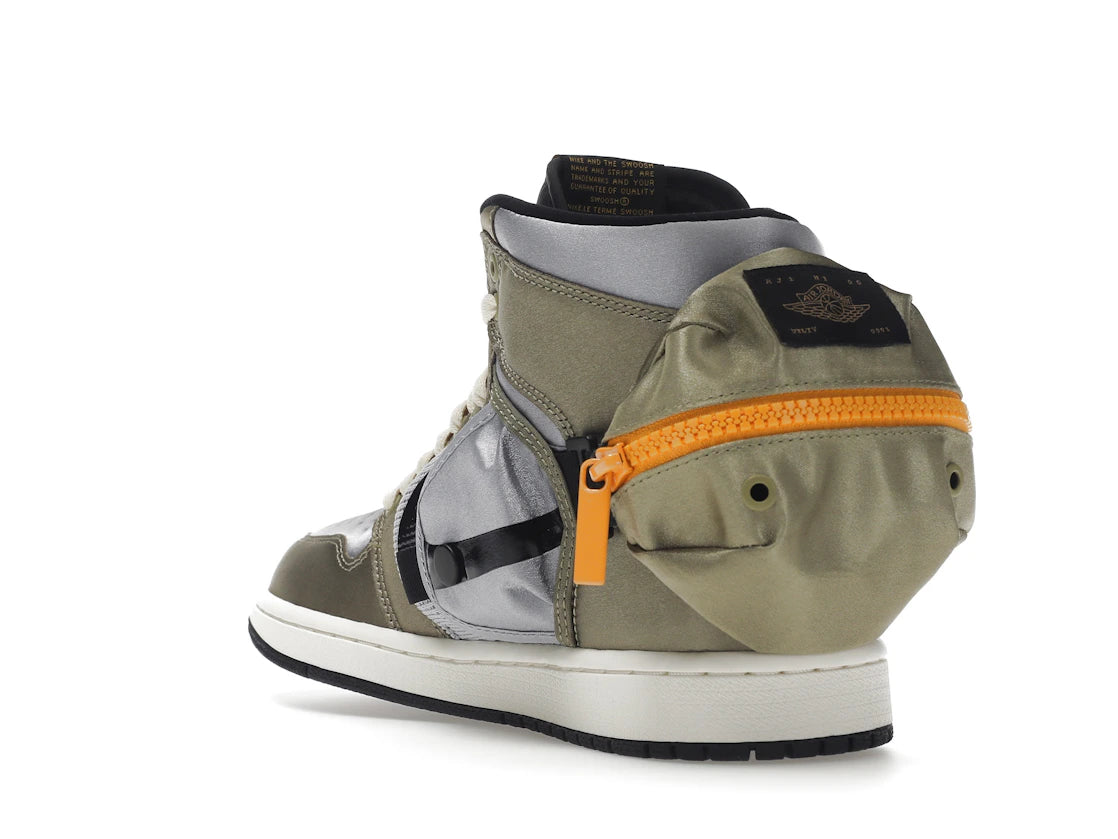 Jordan 1 Retro High OG SP Utility Neutral Olive Light Steel Grey - vue secondaire B