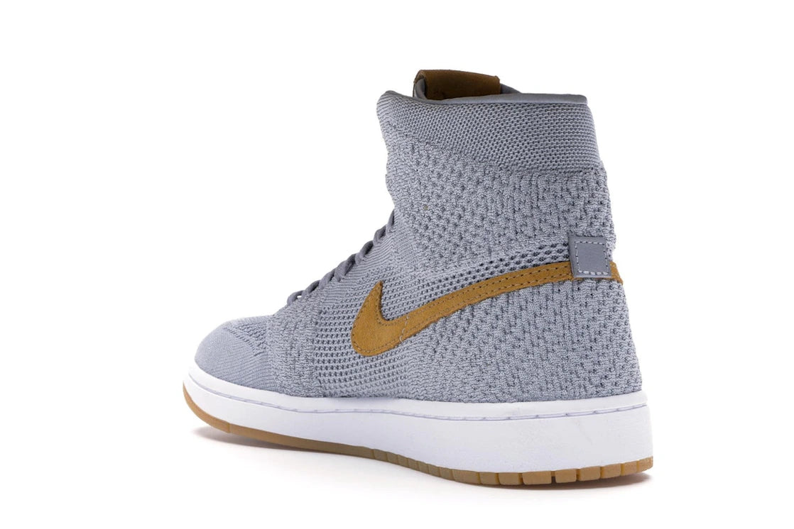 Jordan 1 Retro High Flyknit Wolf Grey - vue secondaire B