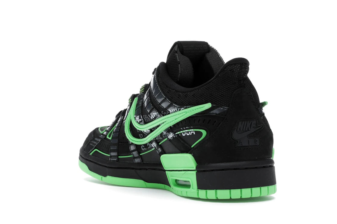 Nike Air Rubber Dunk Off-White Green Strike - vue secondaire B