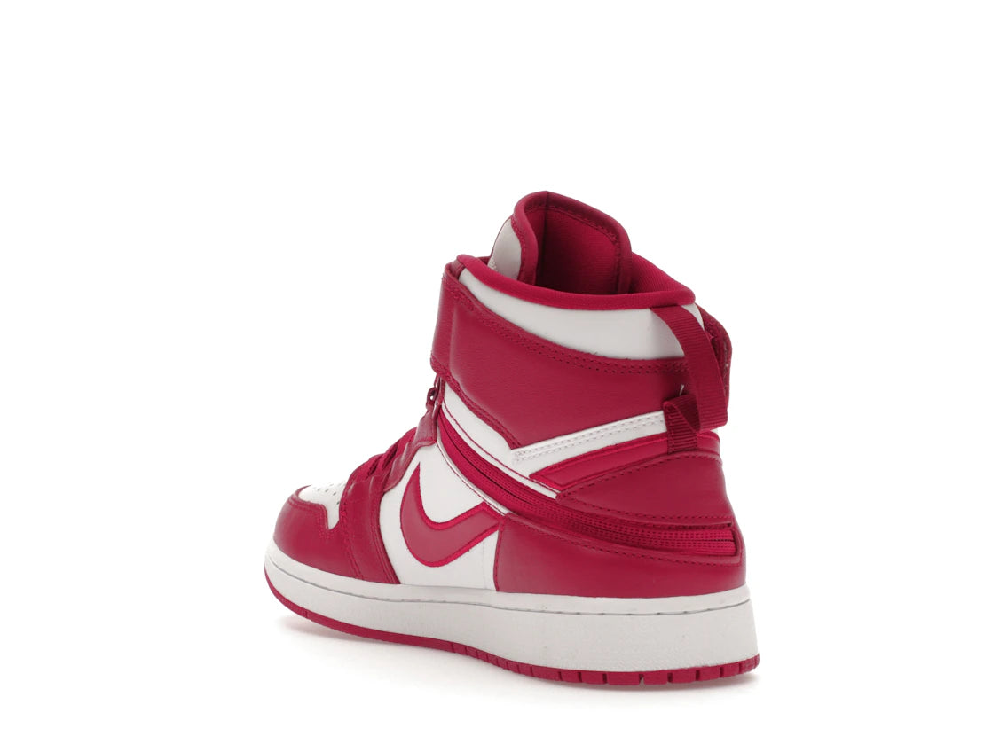 Jordan 1 High FlyEase White Cardinal Red - vue secondaire B