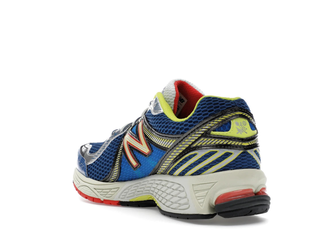 New Balance 860v2 Aimé Leon Gold Blau Gelb - vue secondaire B