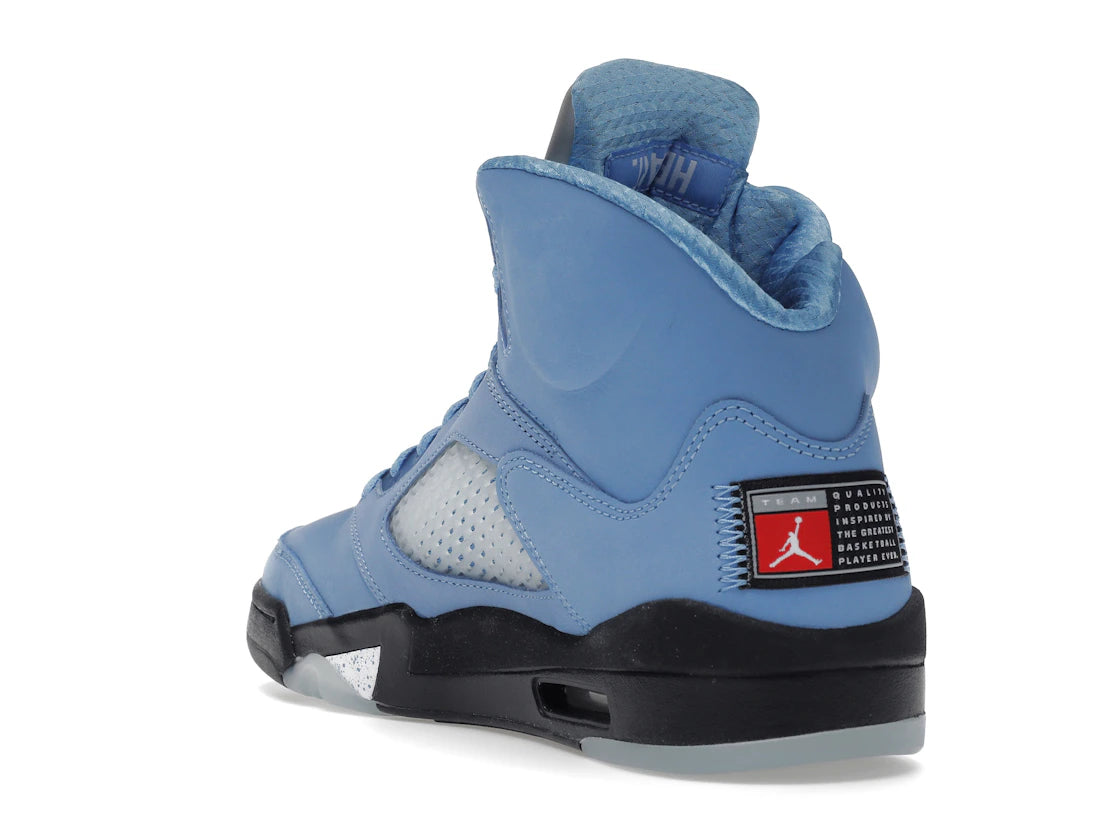 Jordan 5 Retro UNC University Blue - vue secondaire B