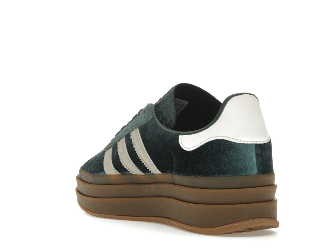 adidas Gazelle Bold Mineral Green Velvet (Women's) - vue secondaire B