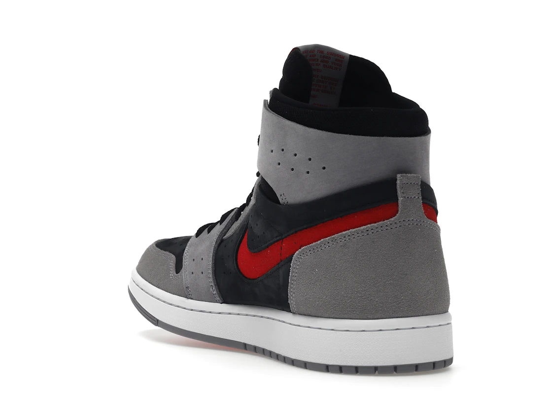 Jordan 1 High Zoom Air CMFT 2 Black Fire Red Cement - vue secondaire B