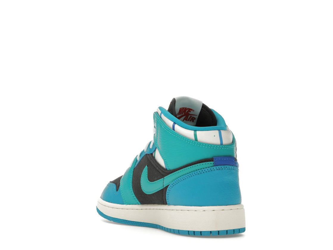 Jordan 1 Mid Inspired by the Greatest Aquatone (GS) - vue secondaire B