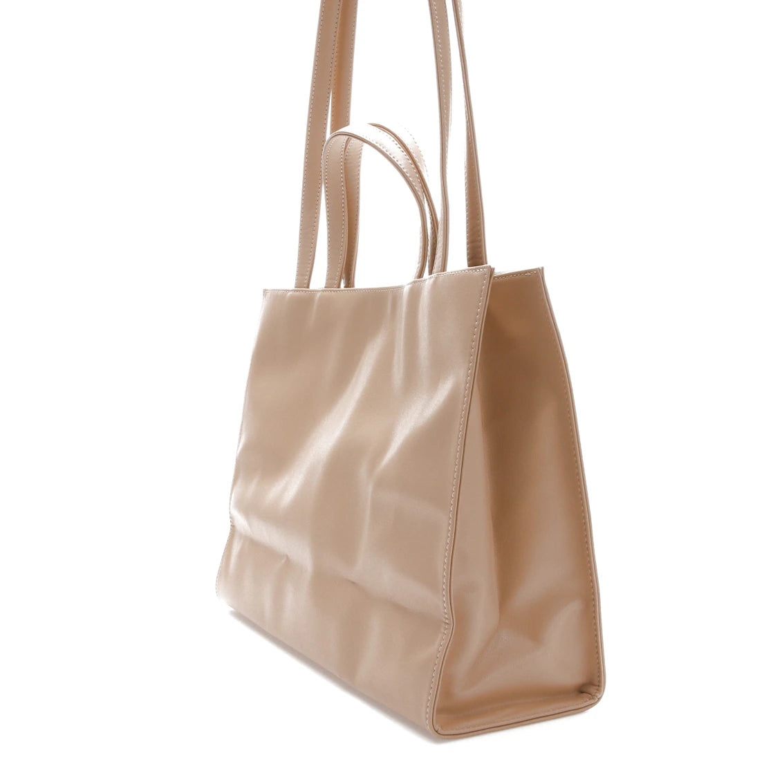 Telfar Shopping Bag Medium Cream - vue secondaire B