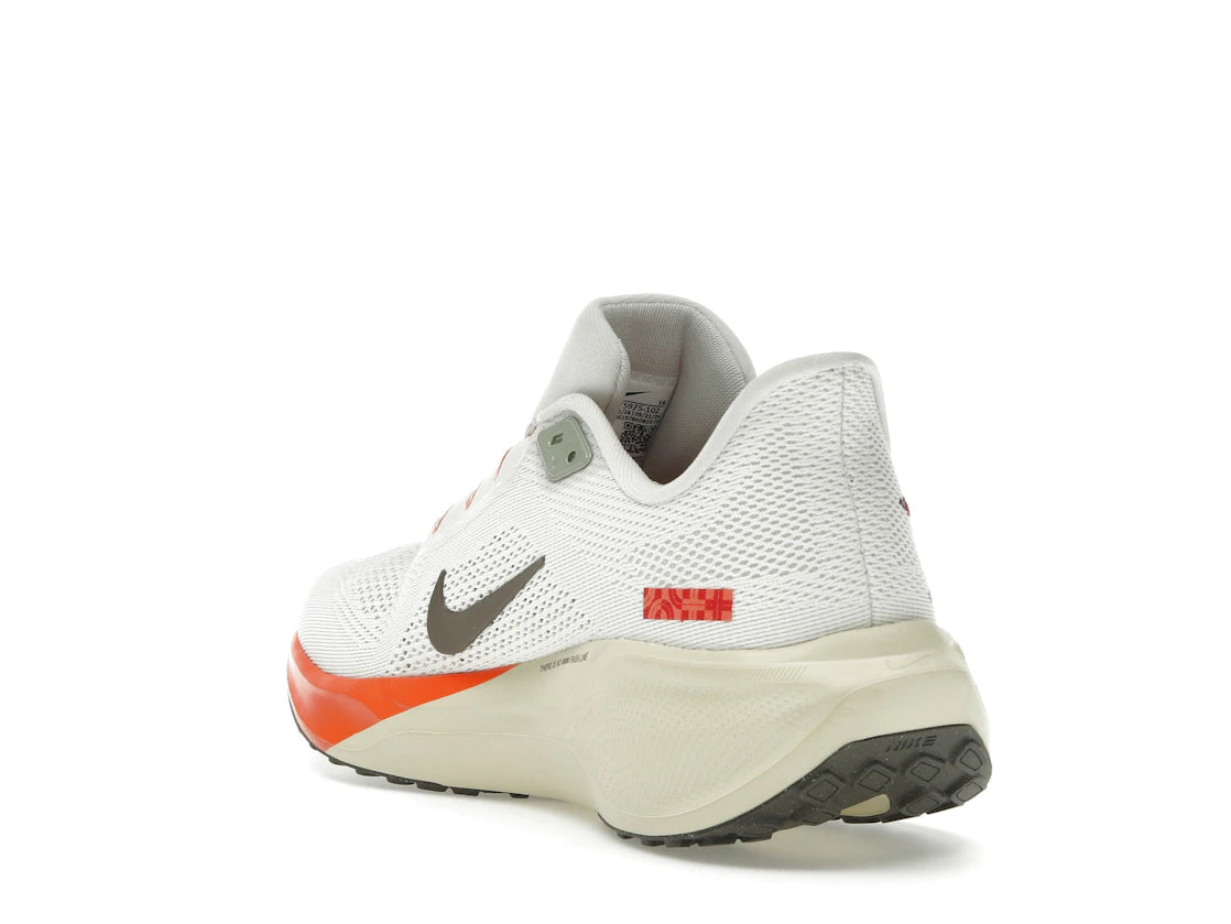 Nike Air Zoom Pegasus 41 Sail Light Khaki Safety Orange - vue secondaire B