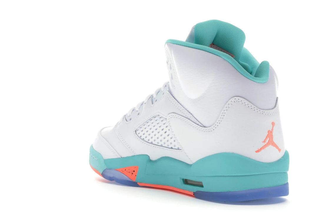 Jordan 5 Retro Light Aqua (GS) - vue secondaire B