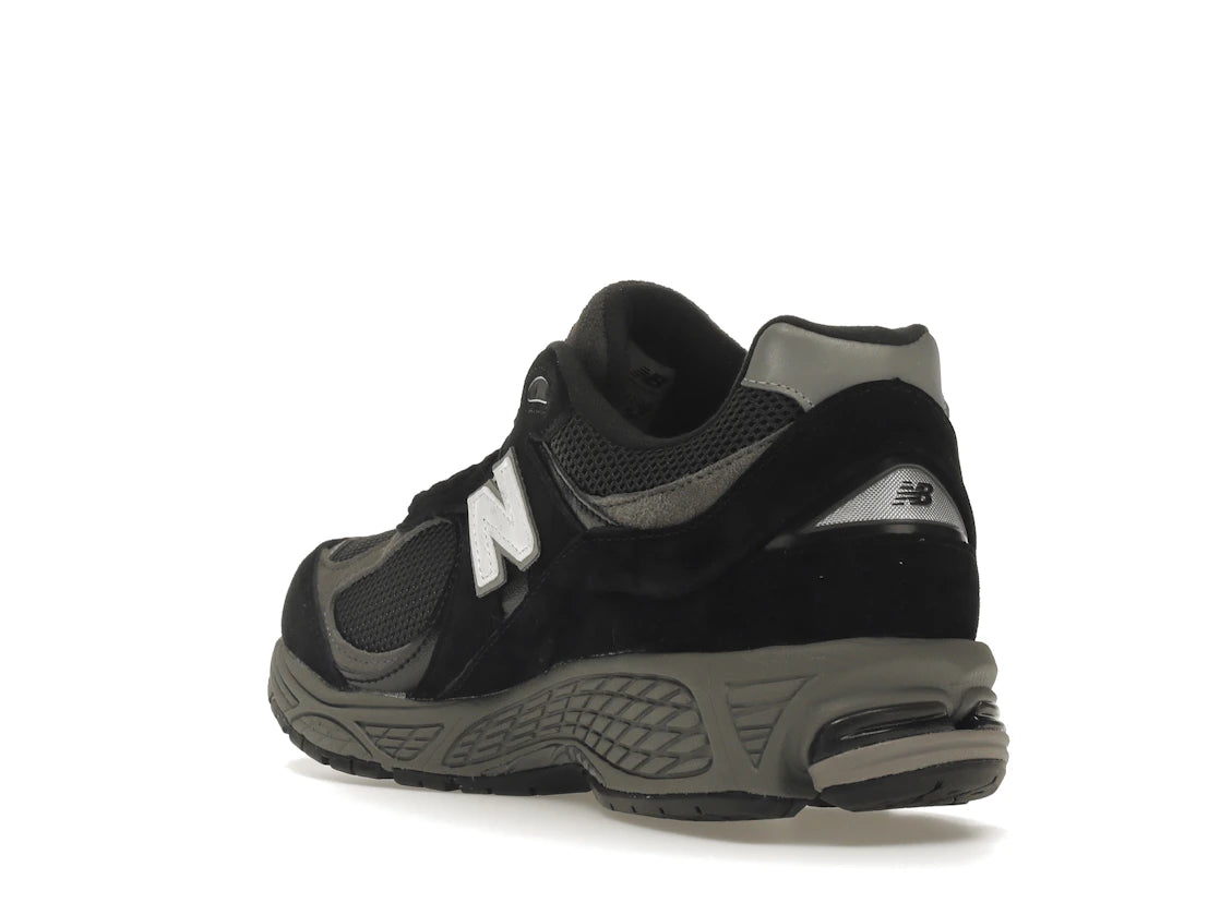 New Balance 2002R Black Dark Grey White - vue secondaire B