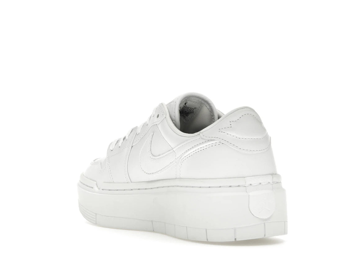 Jordan 1 Elevate Low Triple White (Women's) - vue secondaire B