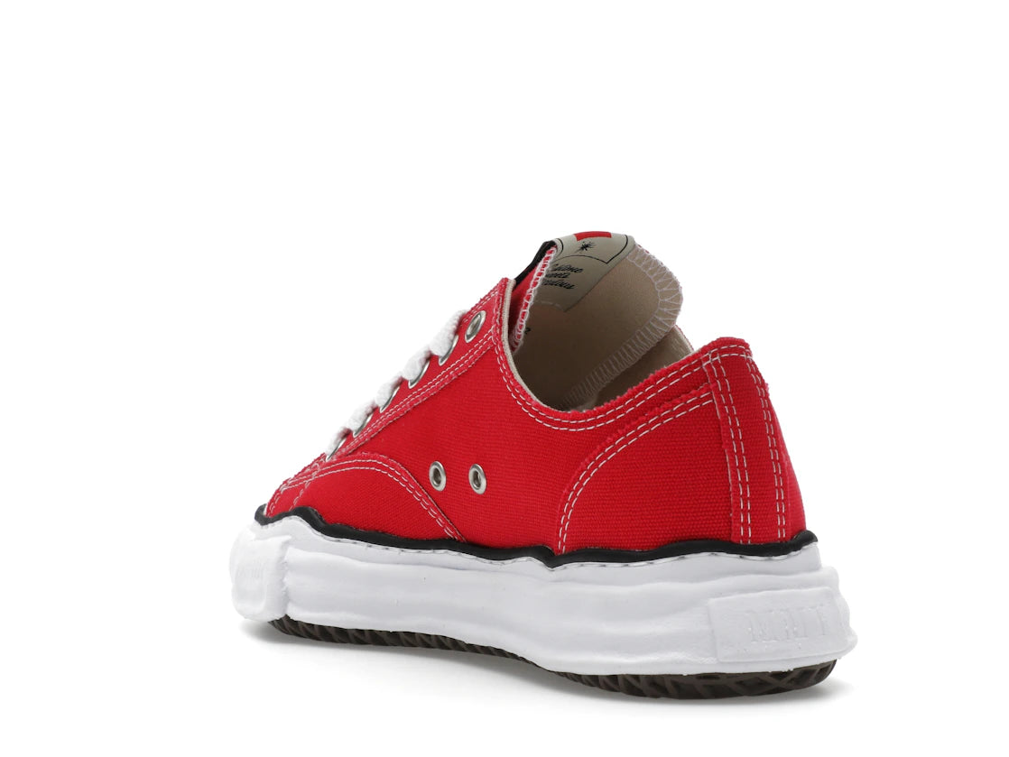 Maison Mihara Yasuhiro Peterson OG Sole Canvas Low Red - vue secondaire B