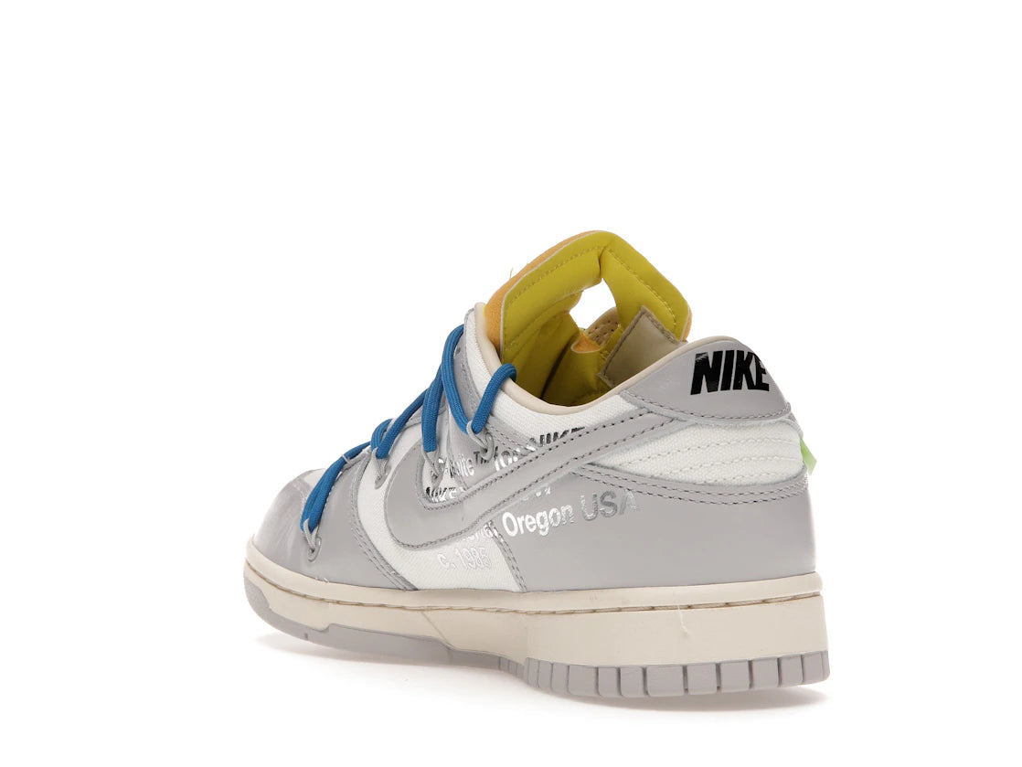 Nike Dunk Low Off-White Lot 10 - vue secondaire B