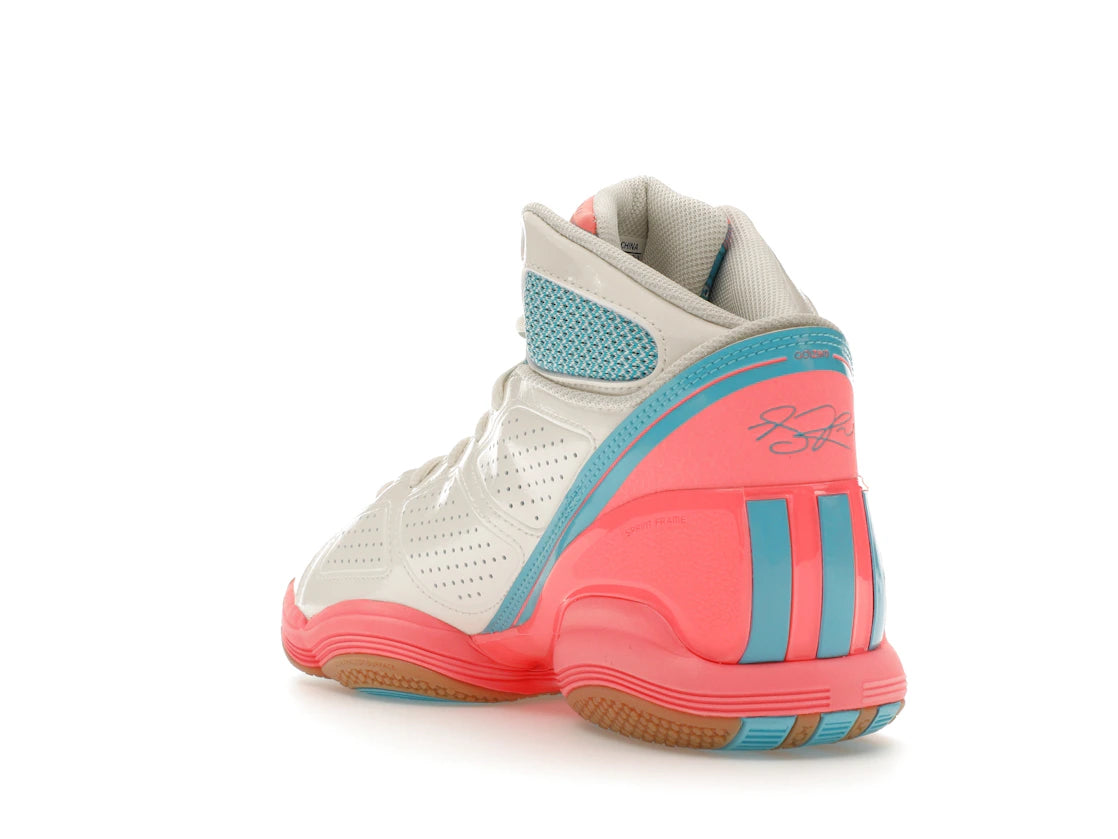 adidas D Rose 1.5 Restomod Off White Acid Red - vue secondaire B
