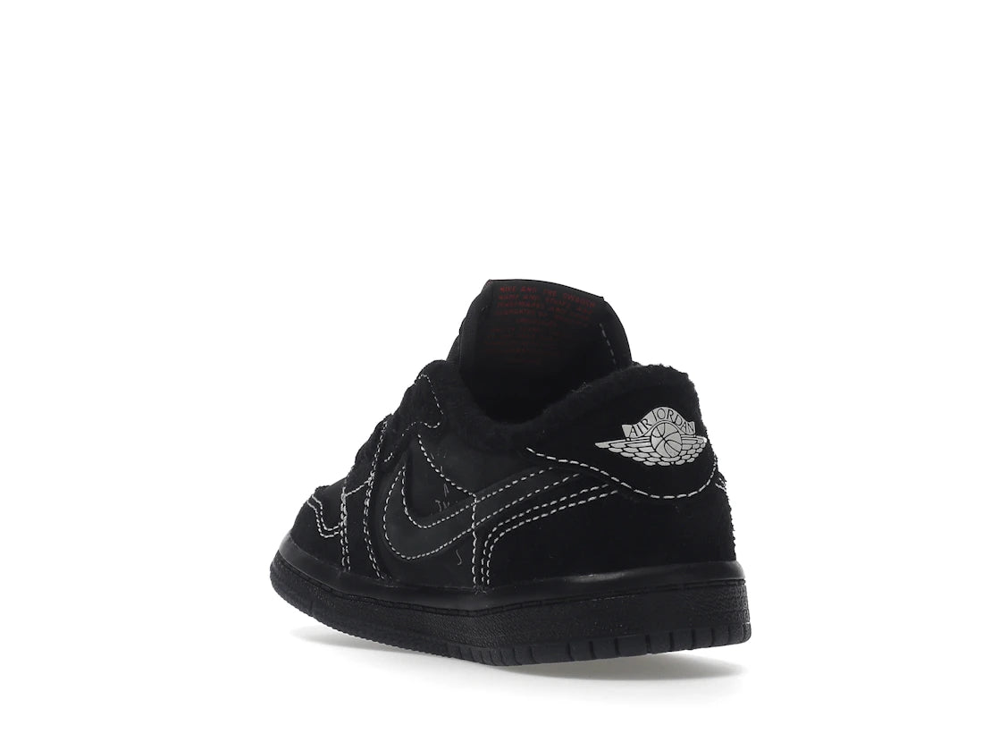 Jordan 1 Retro Low OG SP Travis Scott Black Phantom (TD) - vue secondaire B