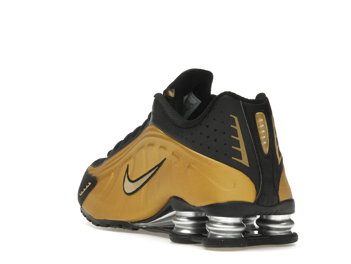 Nike Shox R4 Black Metallic Gold (Women's) - vue secondaire B