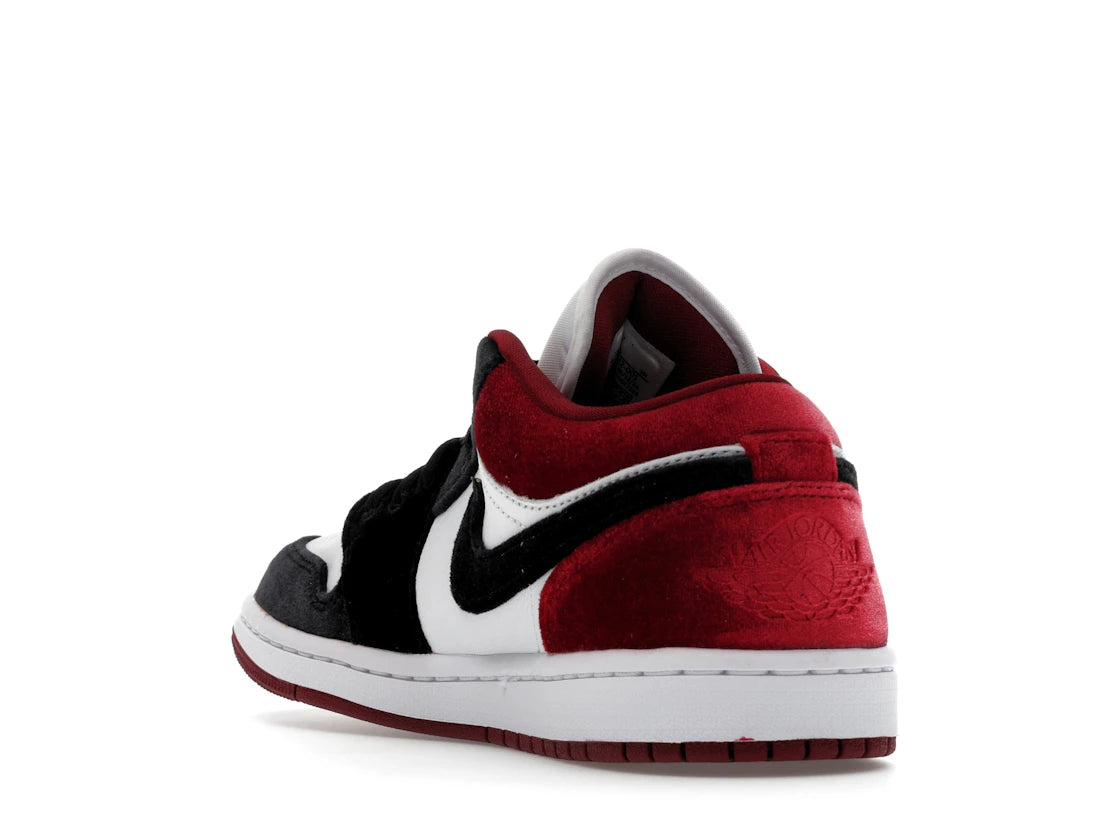 Jordan 1 Low SE Velvet Black Toe (Women's) - vue secondaire B