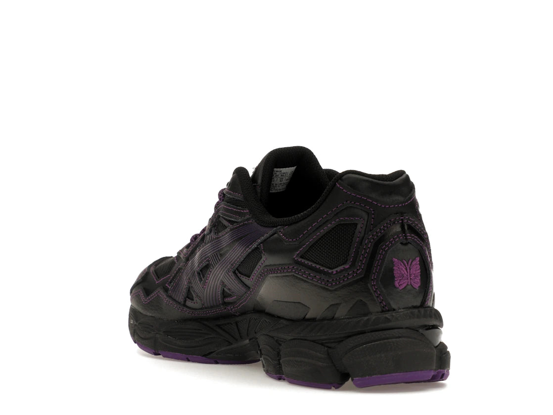 ASICS Gel-NYC Needles Schwarz Lila - vue secondaire B