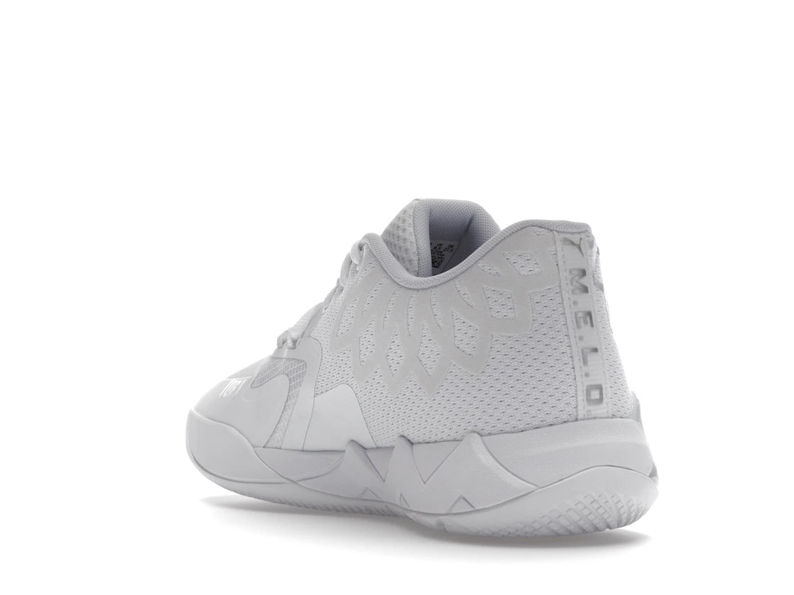 Puma LaMelo Ball MB.01 White Silver - vue secondaire B