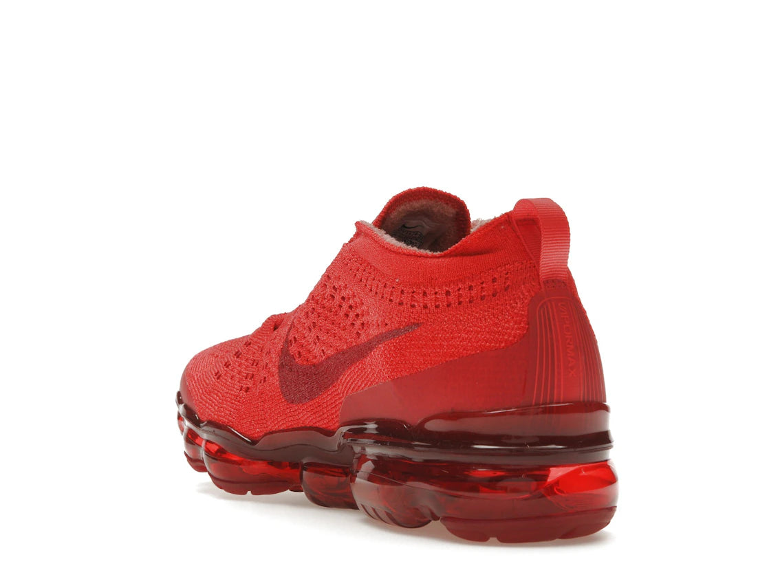 Nike Air VaporMax 2023 Flyknit Triple Red - vue secondaire B