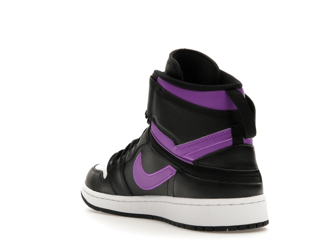 Jordan 1 High FlyEase Black Bright Violet - vue secondaire B