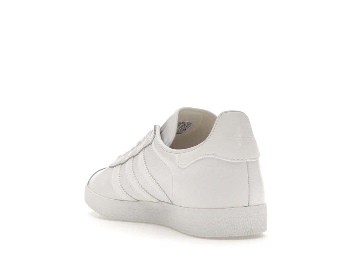 adidas Gazelle White/White-Gold Metallic - vue secondaire B