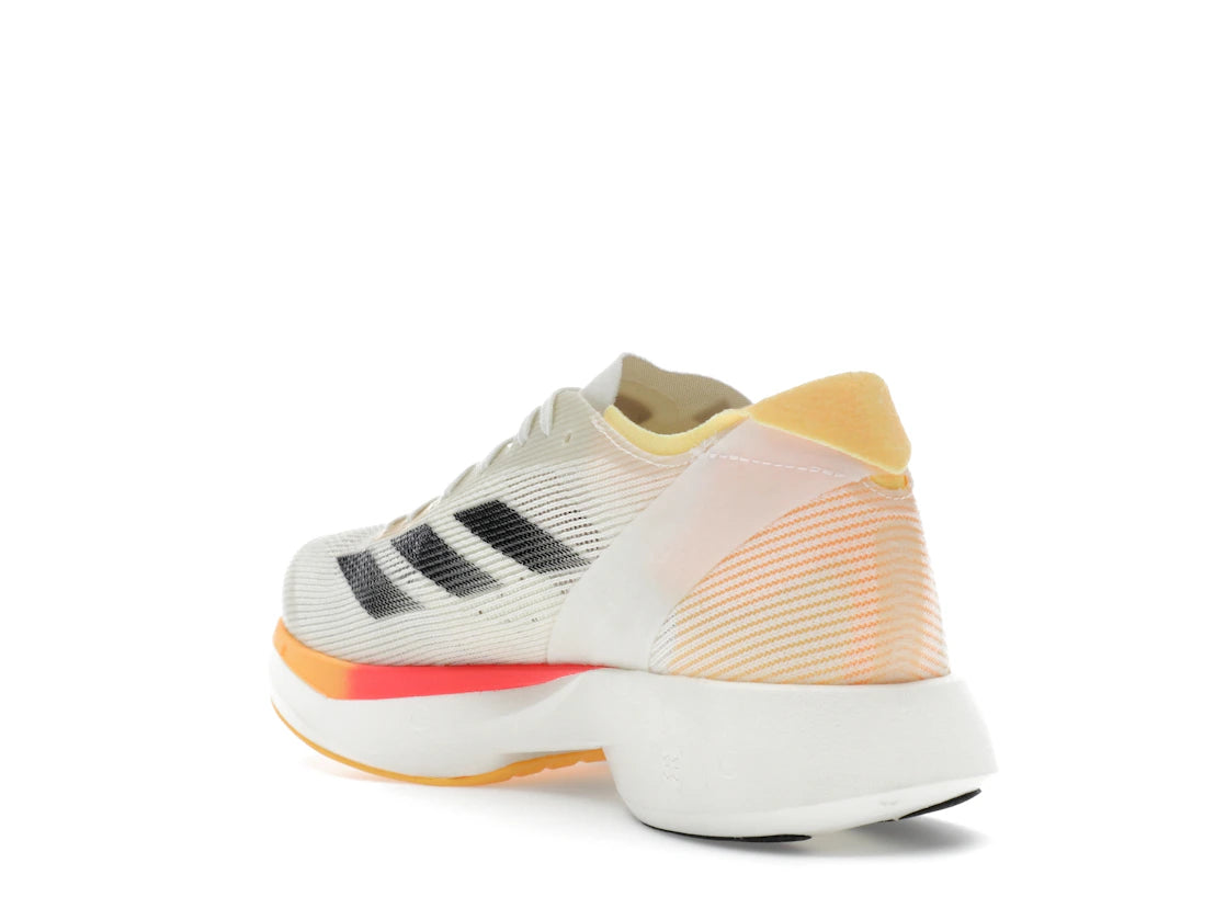 adidas Adizero Takumi Sen 10 Ivory Core Black Off White - vue secondaire B