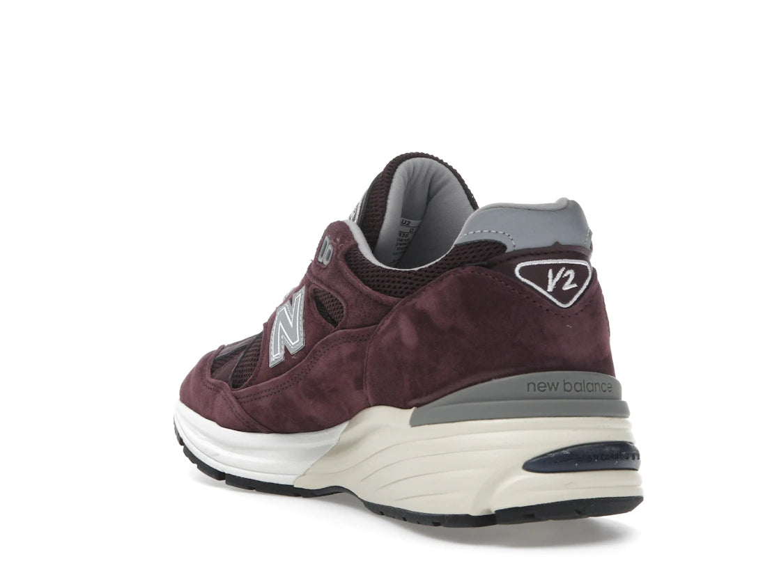 New Balance 991v2 MiUK Catawba Grape - vue secondaire B
