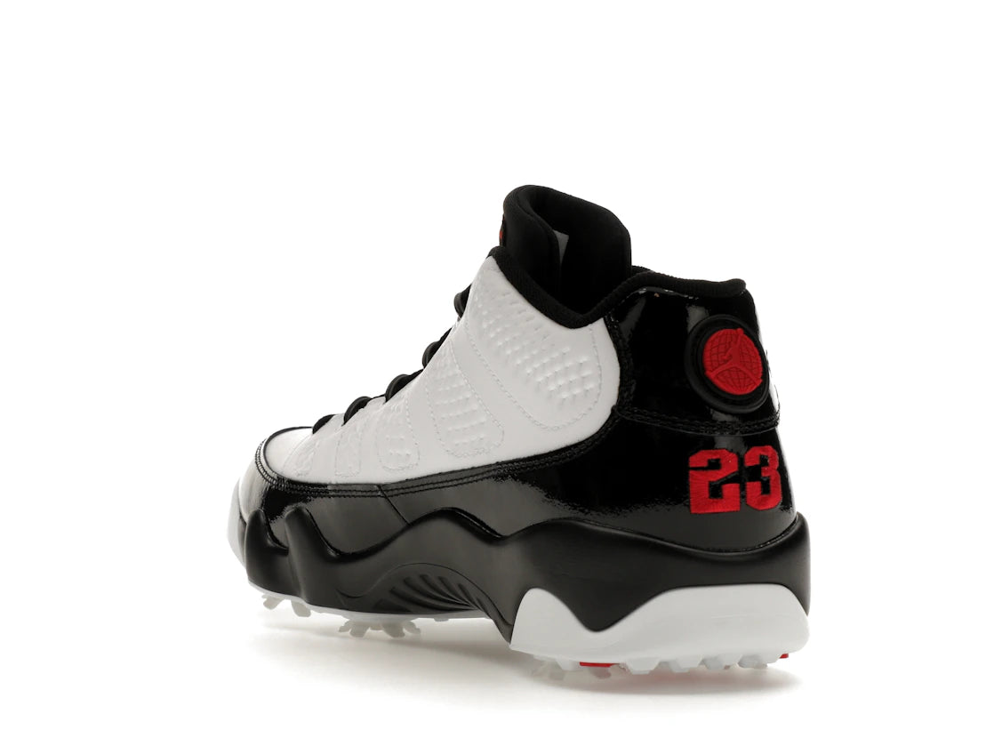 Jordan 9 Retro Low Golf White Black True Red - vue secondaire B