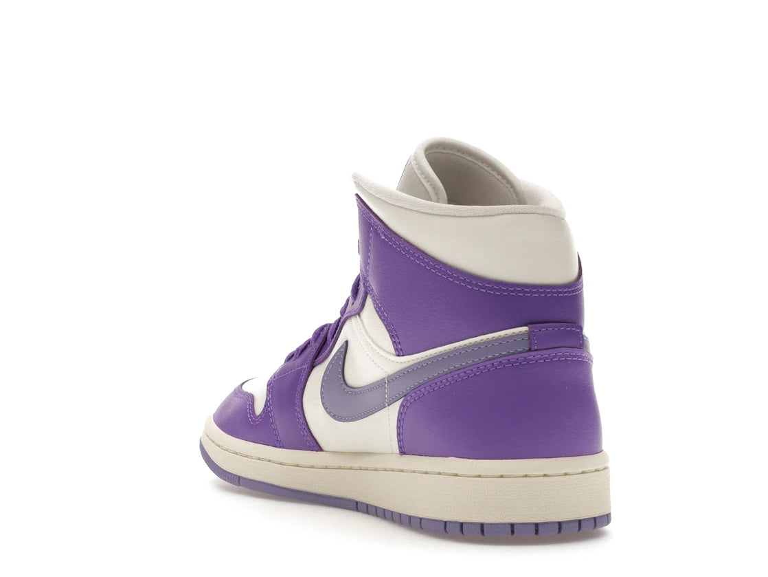 Jordan 1 Mid Action Grape (Women's) - vue secondaire B