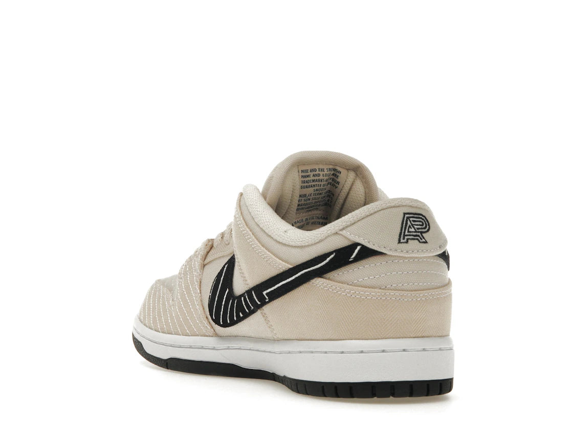 Nike SB Dunk Low Albino & Preto - vue secondaire B