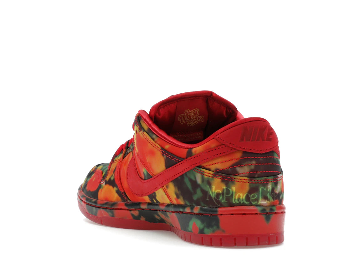 Nike SB Dunk Low The Wizard of Oz Poppy Field - vue secondaire B