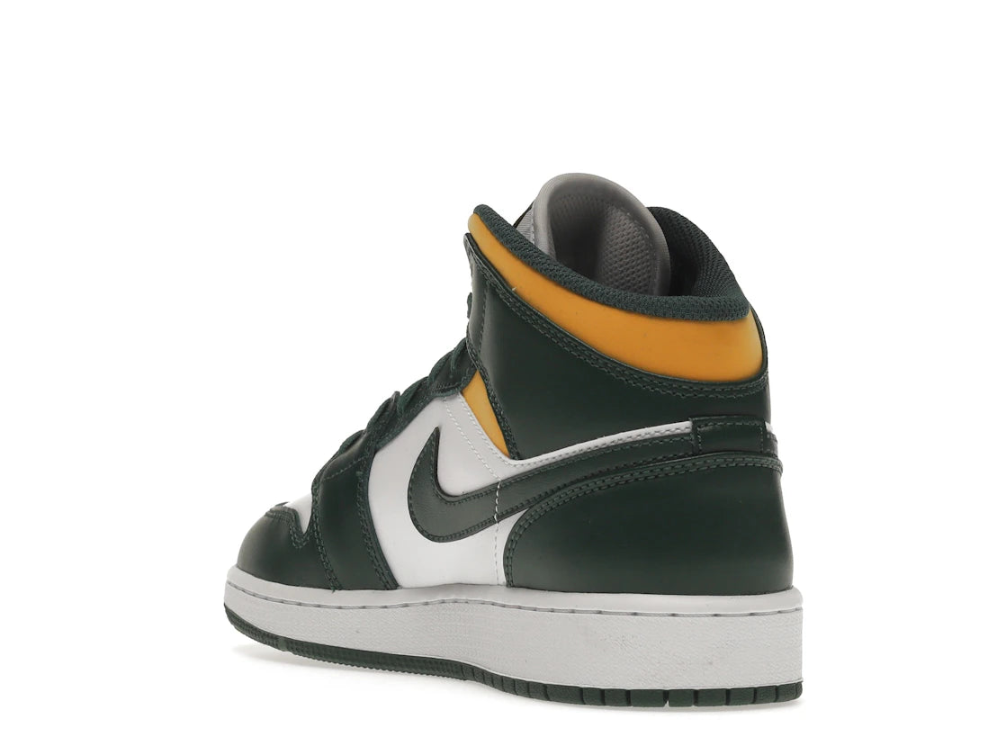 Jordan 1 Mid Sonics (2021) (GS) - vue secondaire B