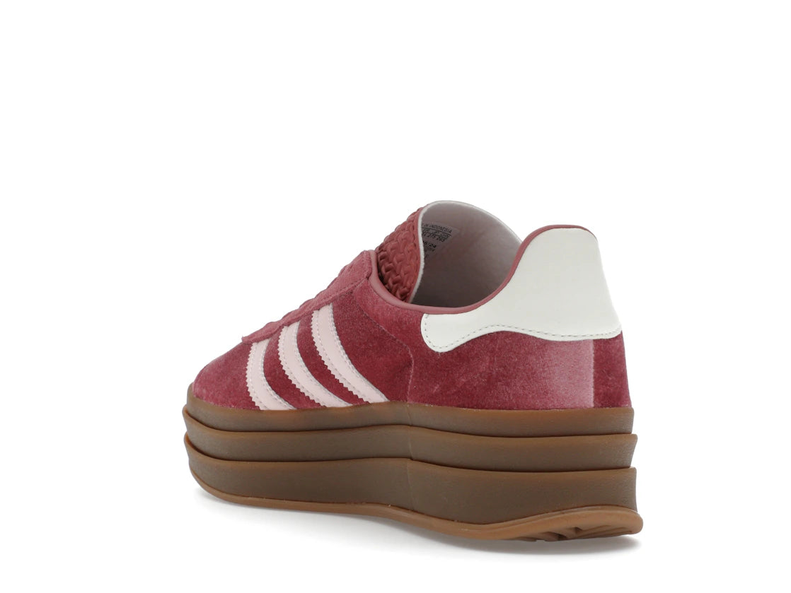 adidas Gazelle Bold Sandy Pink Velvet (Women's) - vue secondaire B