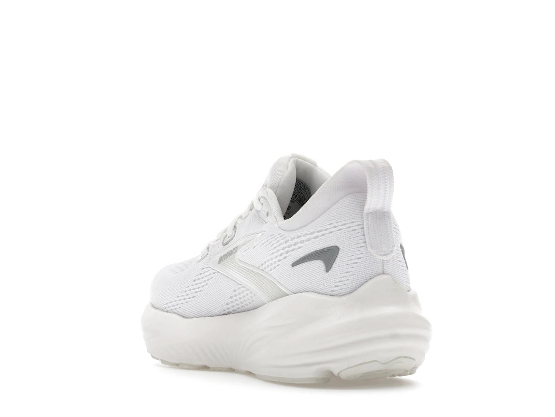 Brooks Glycerin 22 White White Grey (Women's) - vue secondaire B