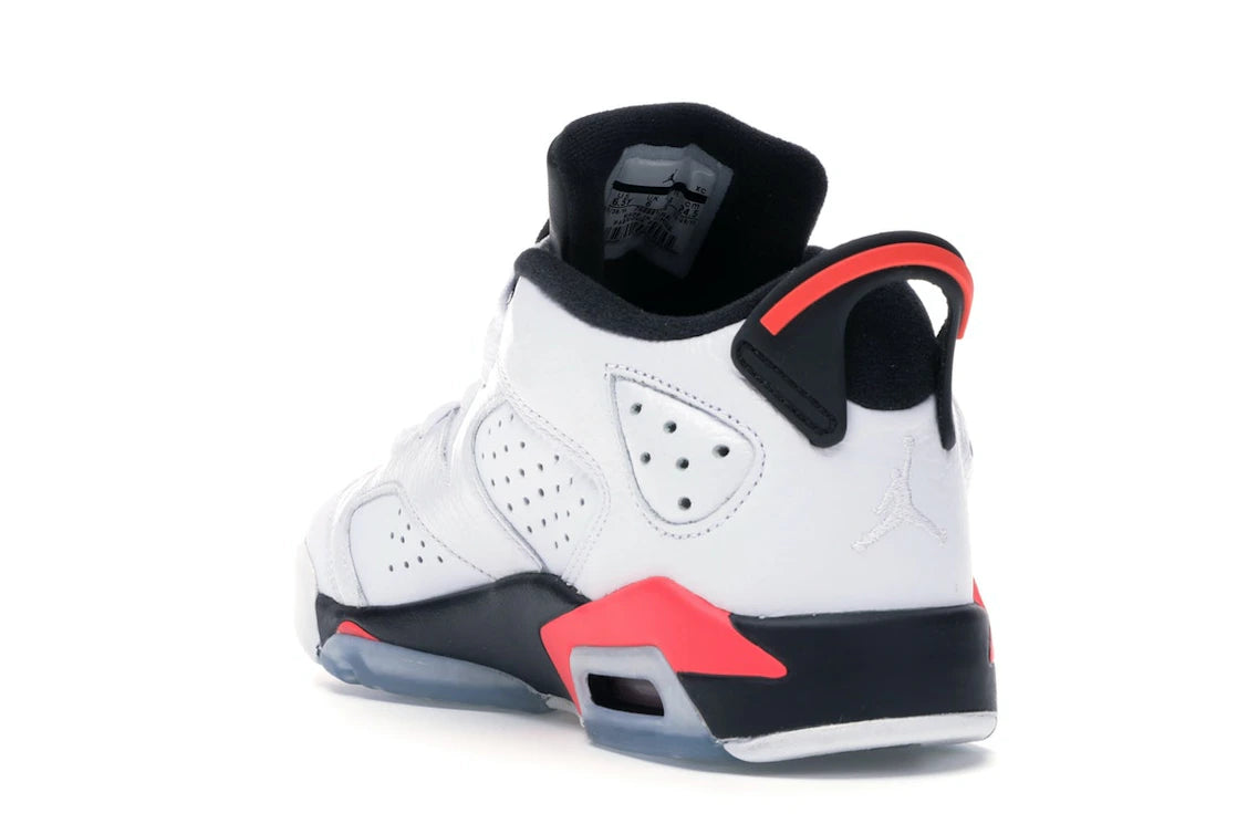Jordan 6 Retro Low White Infrared 23 Black (GS) - vue secondaire B