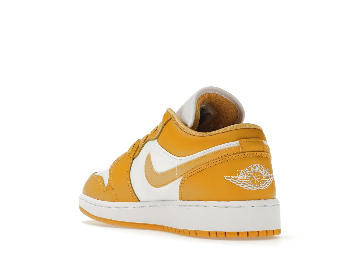 Jordan 1 Low White Pollen (GS) - vue secondaire B