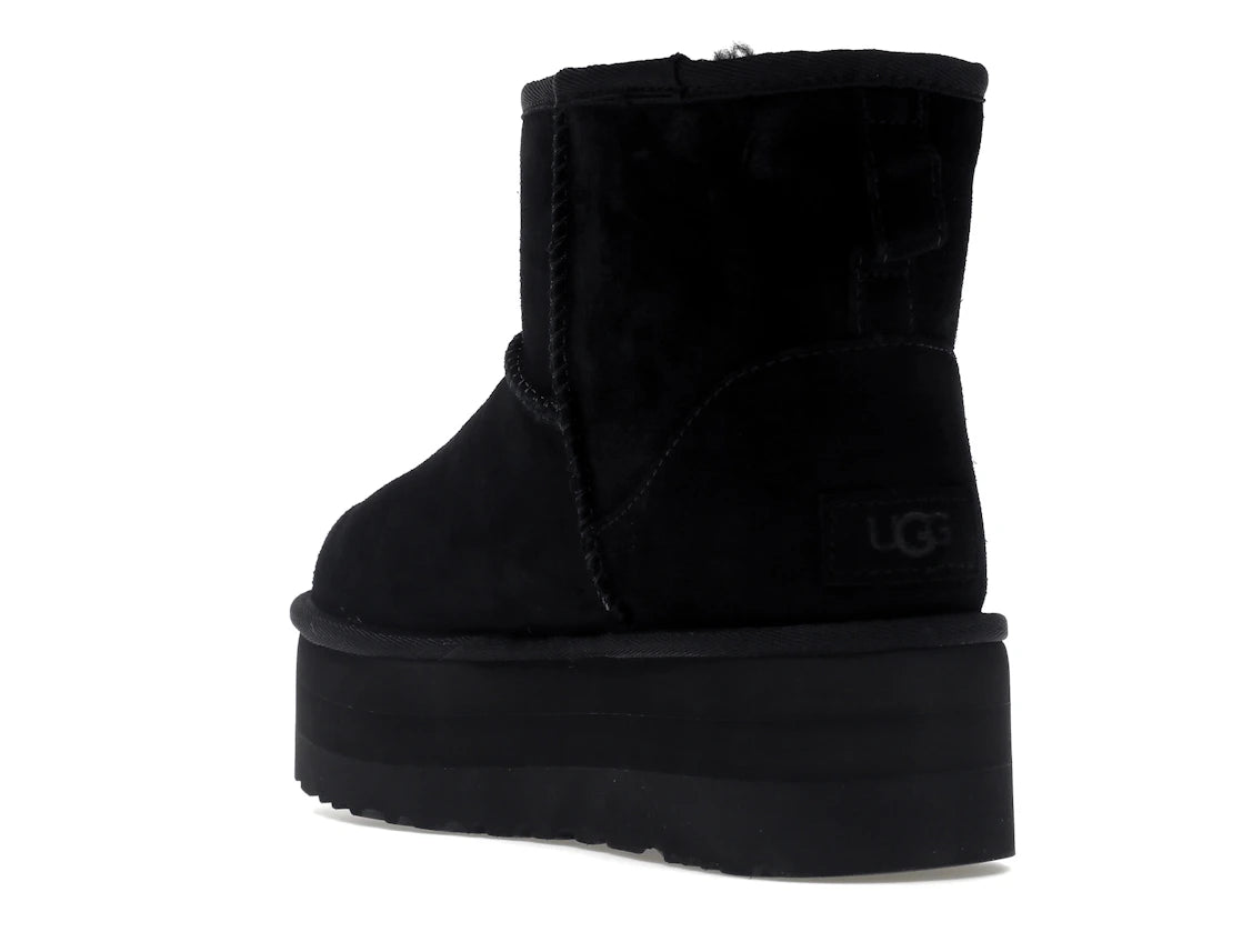 UGG Classic Mini Platform Boot Black (Women's) - vue secondaire B