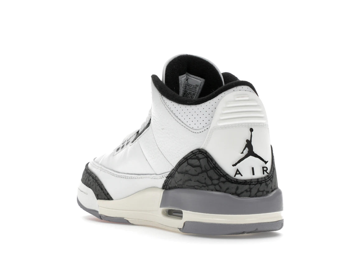 Jordan 3 Retro Cement Grey (GS) - vue secondaire B